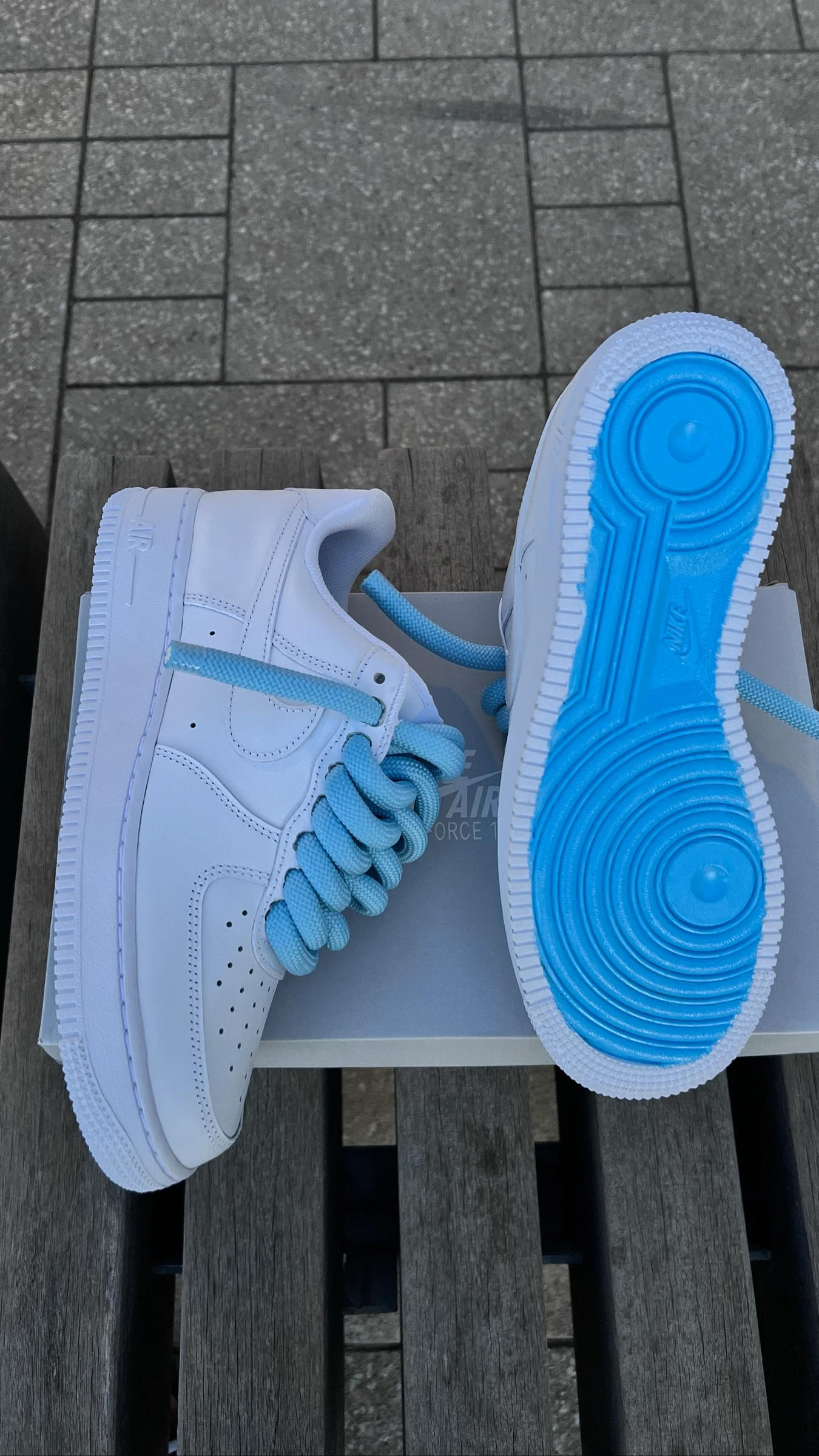 Air Force One blanca personalizada talla 42 – photo 4